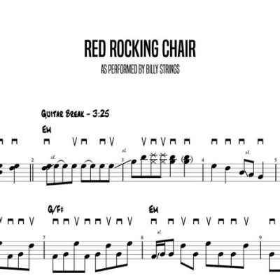  Red Rocking Chair; een melancholische klaagzang vol vrolijke banjo-lijnen