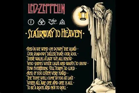 Stairway to Heaven - Een epische rockballad vol majestueuze gitaarsolo's en mystieke teksten